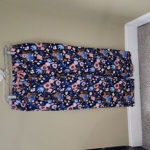 Serra flannel loungewear pajama bottoms large